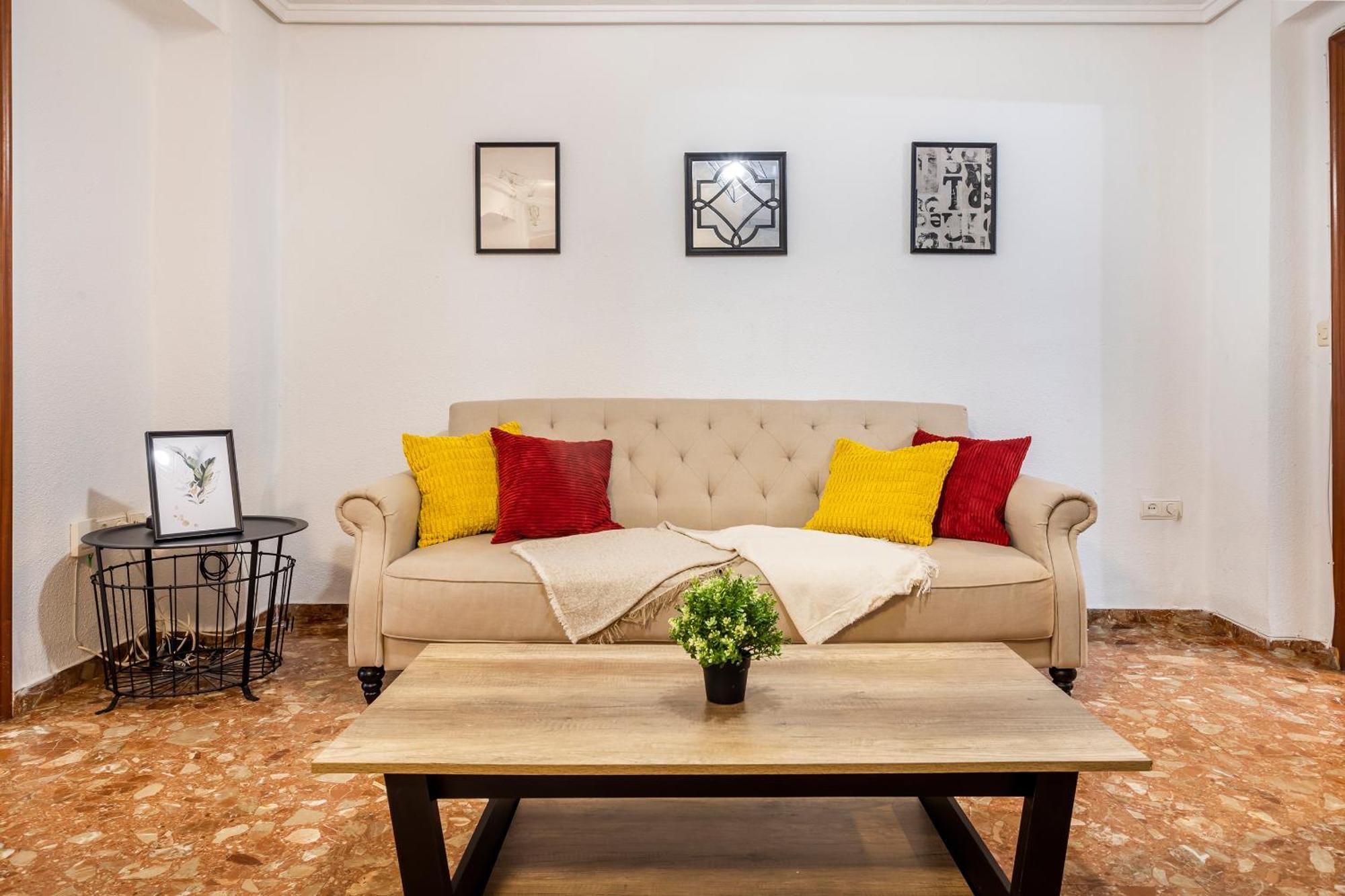 Big Apartment At Beach With Terrace バレンシア エクステリア 写真